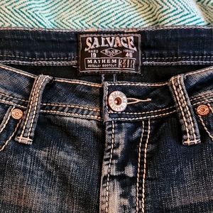 Men salvage mayhem regular bootcut 34R